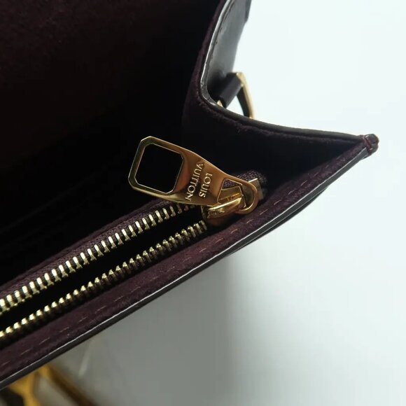 Louis Vuitton Chain Louise Purple Leather Shoulder Bag 922-041125 - Picture 7 of 11